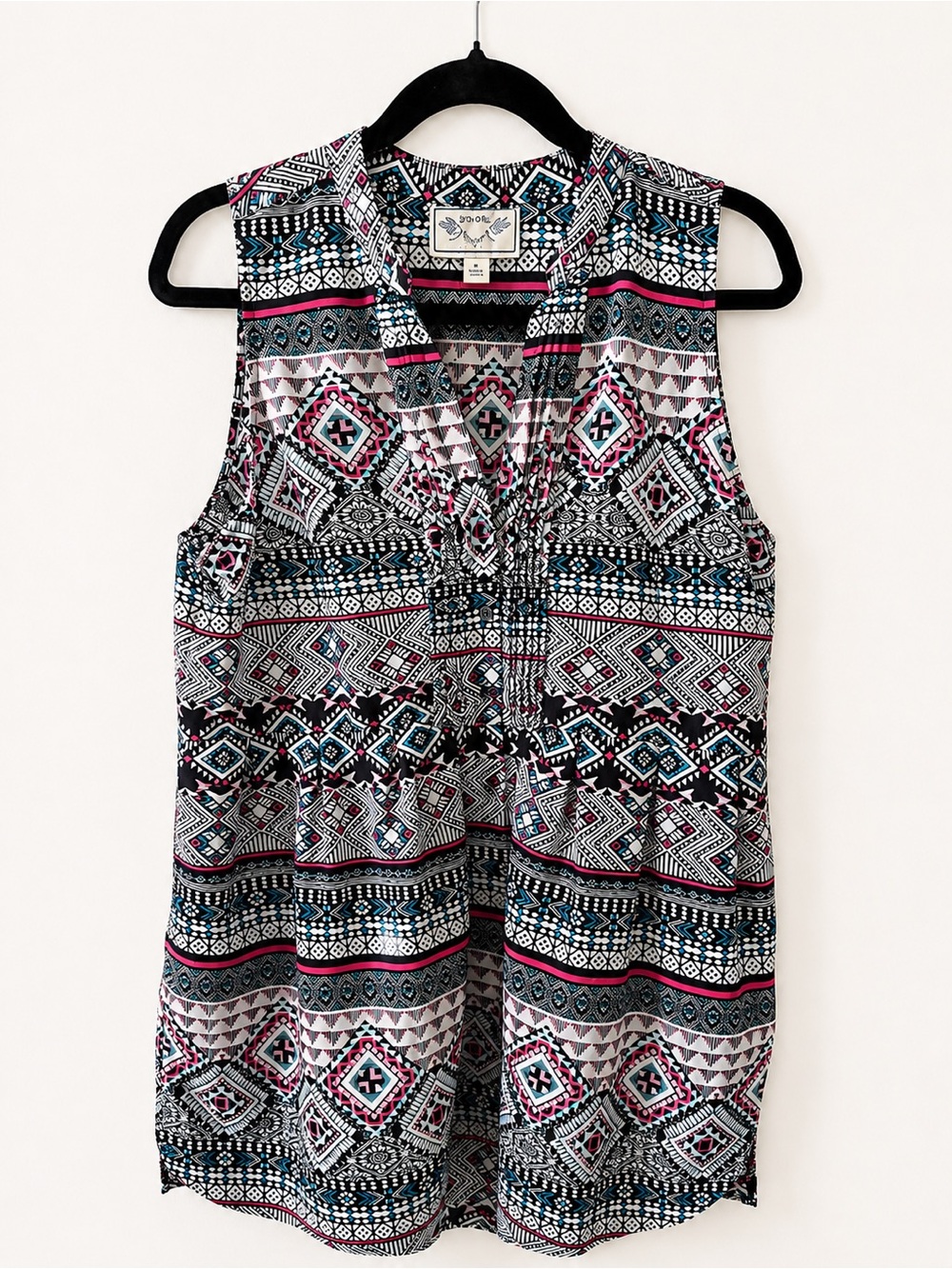 Anthropologie Two of Us Pradesh Tunic Top Boho Size L